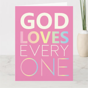 God Loves Everyone    Card