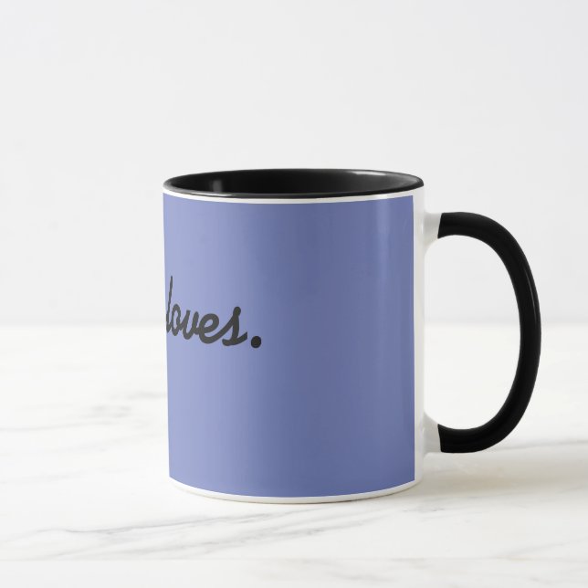 God loves Mug (Right)