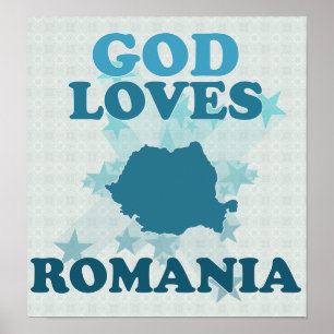 God Loves Romania Poster
