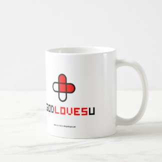 God loves you coffee mug