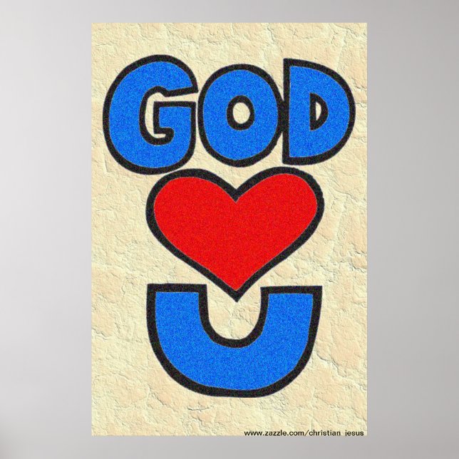 God Loves You Poster (Front)