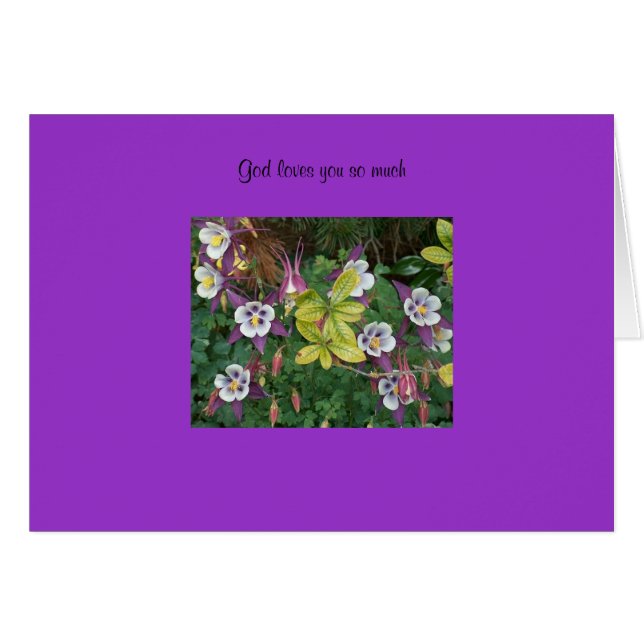 God loves you so much (Front Horizontal)