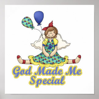 God Made Me Special-Autism Awareness Poster