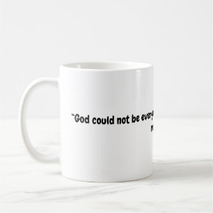 God made mothers mug