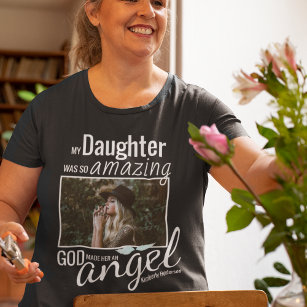 God Made them an Angel   Photo Funeral Remembrance T-Shirt