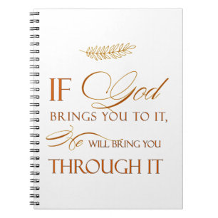 God Makes Away Notebook