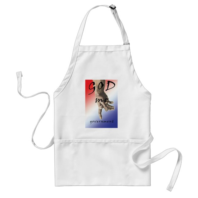 God Me Government Apron (Front)