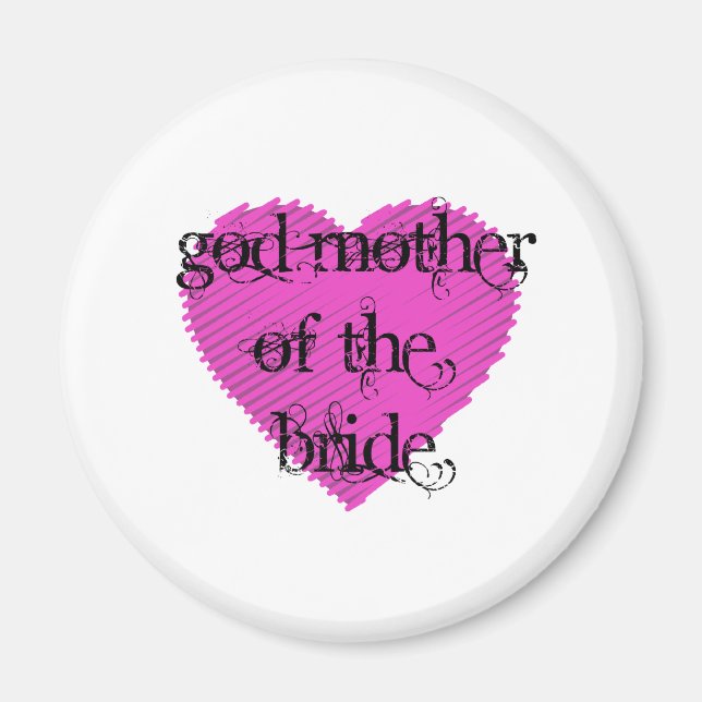 God Mother of the Bride Magnet (Front)