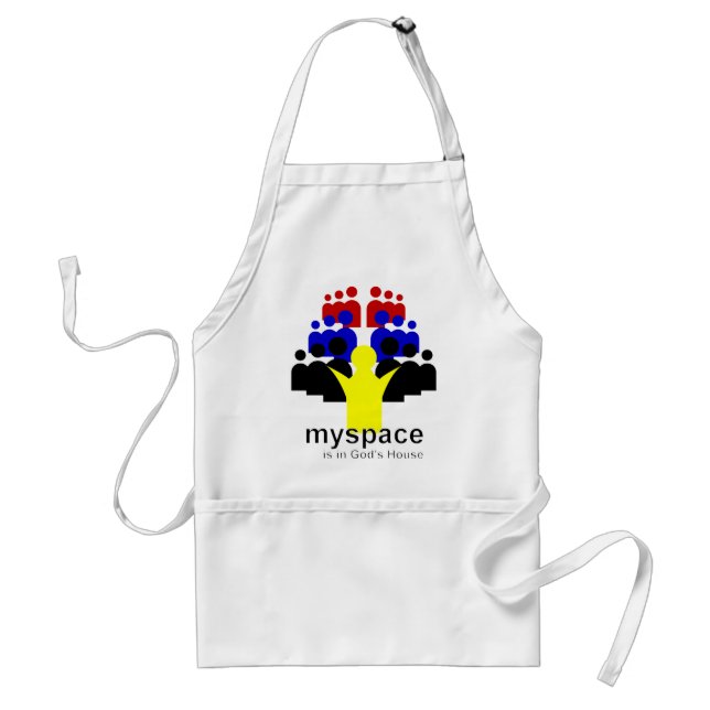 God MySpace Standard Apron (Front)