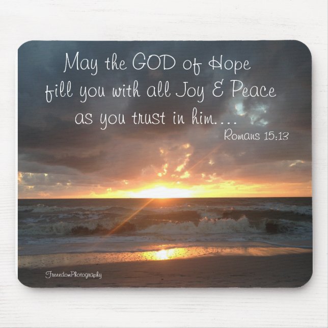 God of Hope MousePad (Front)