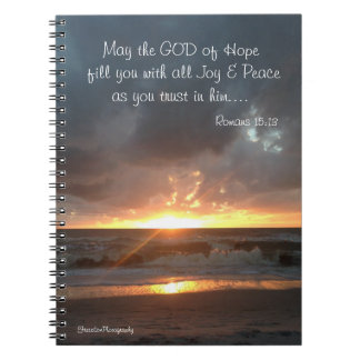 God of Hope Notebook