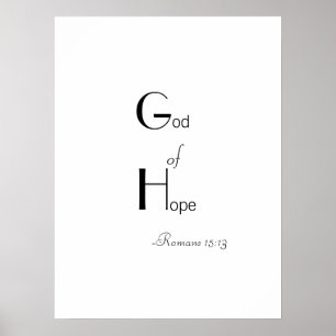 God of Hope Poster