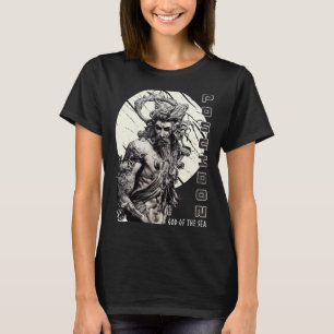 God Of The Sea Poseidon Ancient Greek Mythology T-Shirt