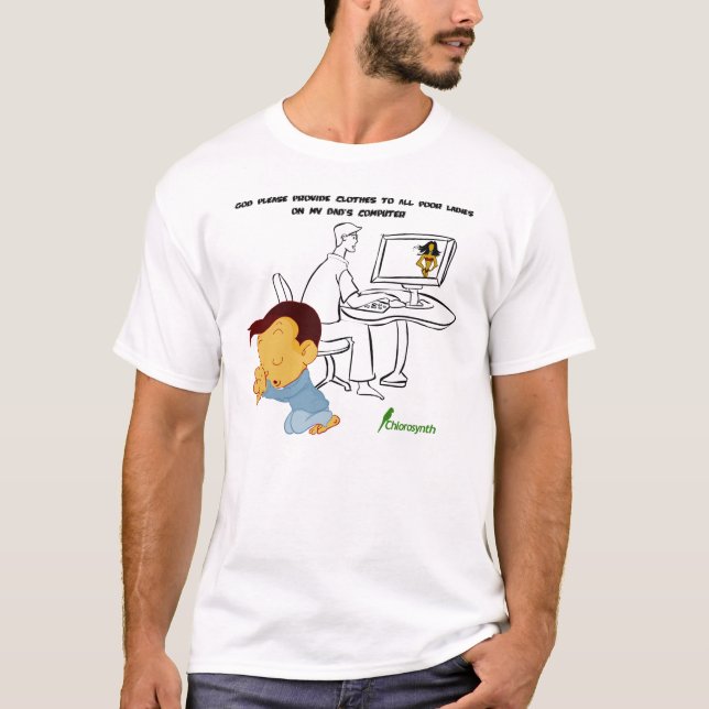 God please provide clothes to all poor ladies! T-Shirt (Front)