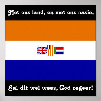 God Regeer! Poster