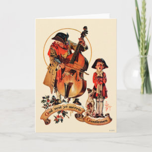 God Rest Ye Merrie Gentlemen Holiday Card