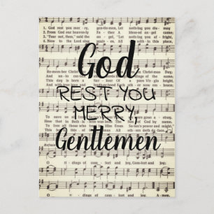 God Rest You Merry, Gentlemen Postcard