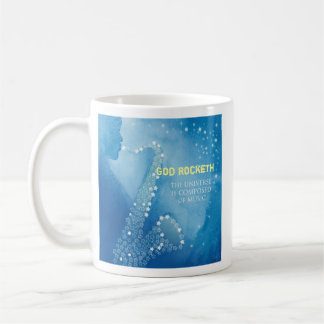 God Rocketh Coffee Mug
