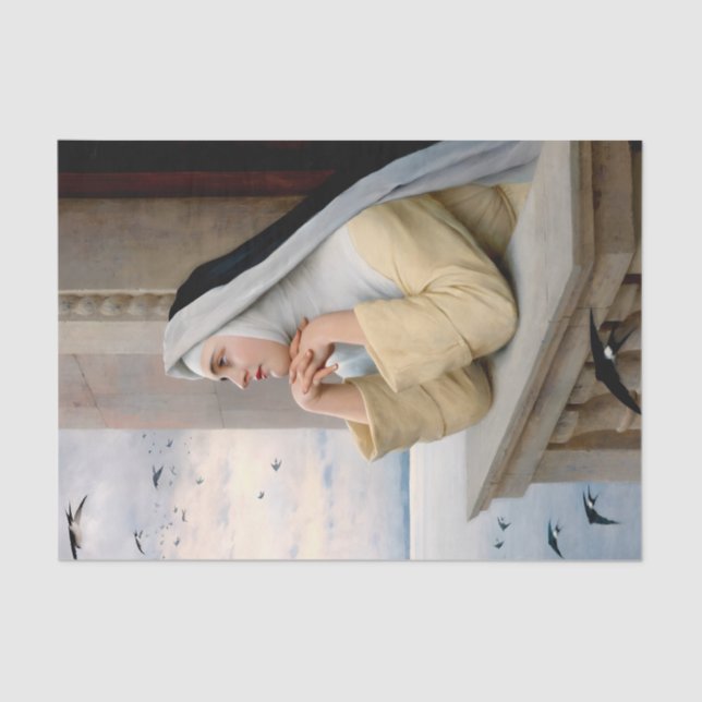 God’s Creatures by Eugene Blaas, Art Tissue Paper (Front)