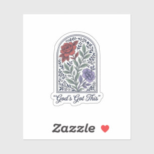 God’s Got This Vintage Floral Faith