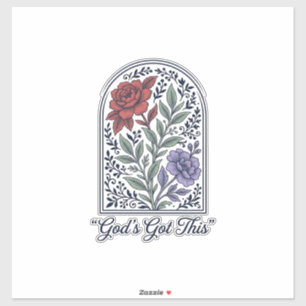 God’s Got This Vintage Floral Faith