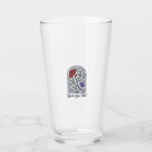 God’s Got This Vintage Floral Faith Glass