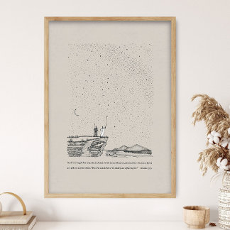 God_s Promise to Abraham, Genesis 15_5, Bible WALL Poster