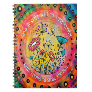 God’s Writing Your Story Colourful Inspirivity Notebook