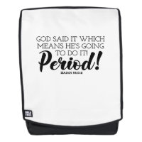 God Said Bible Verse Art Claiming God’s Promises
