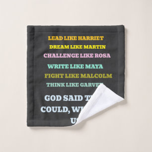 GOD SAID WASH CLOTH