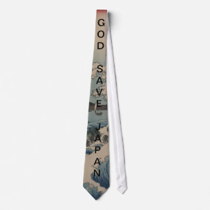 GOD SAVE JAPAN TIE