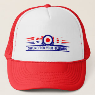 GOD SAVE ME hat - choose colour