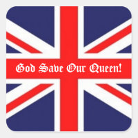 God Save Our Queen!-British Flag