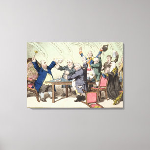 God Save the King, by a new set of performers, bei Canvas Print
