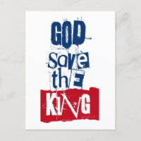 God Save The King Charles British Royal Monarch  