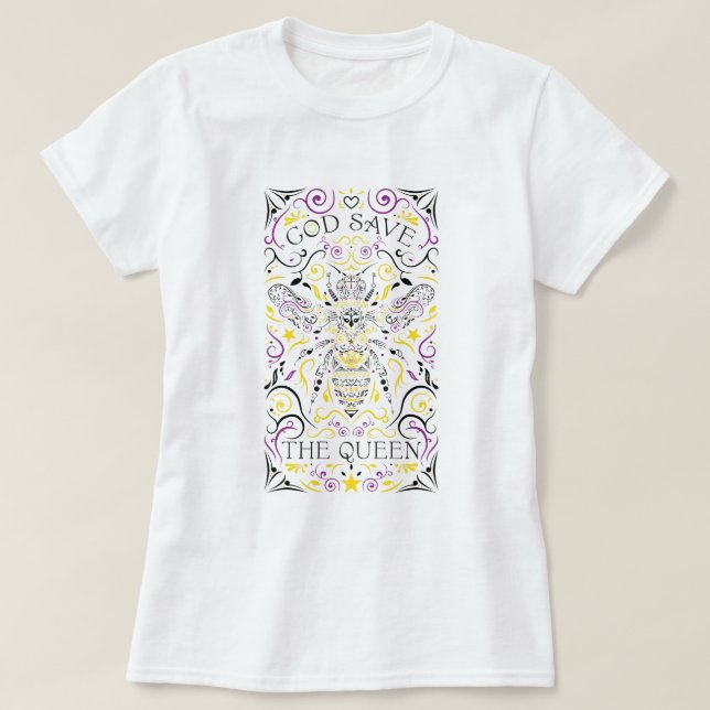 god save the queen T-Shirt (Design Front)