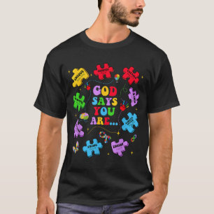God Say Au Christian Jesus Bible Verse Religious T-Shirt