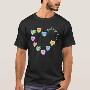 God Says I Am Bible Verse Candy Heart Valentines C T-Shirt