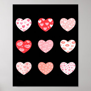 God Says I Am Christian Faith Heart Valentine Jesu Poster