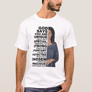 God Says Michelle Obama Women History Month Love M T-Shirt