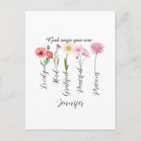 God says you are, Christian wedding anniversary 