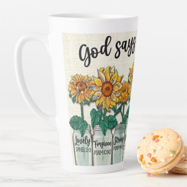 God Says You Are Latte Mug (In Situ)