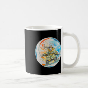 God Snowboarding With Jesus Christ Prayer Lord Chu Coffee Mug