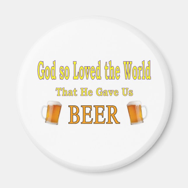 God So Loved the World Magnet (Front)