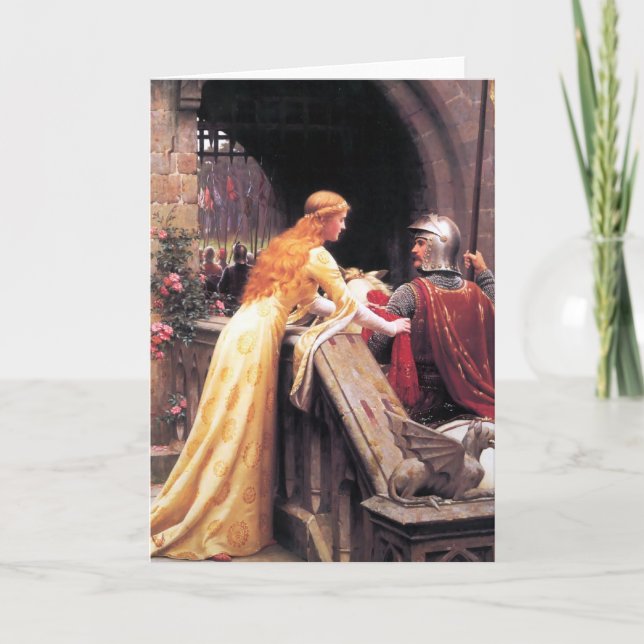 God Speed by Edmund Blair Leighton Card (Front)