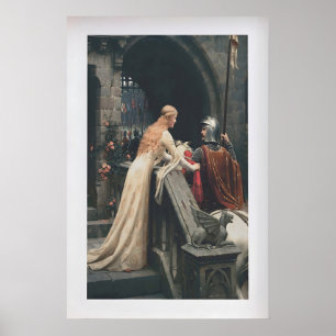 God Speed by Edmund Leighton  Vintage Fine Art Poster