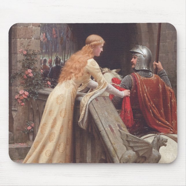 God Speed! [Edmund Blair Leighton] Mouse Pad (Front)