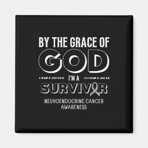 God Survivor Neuroendocrine Cancer Awareness Magnet