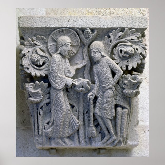 God telling Adam to work the land Poster (Front)