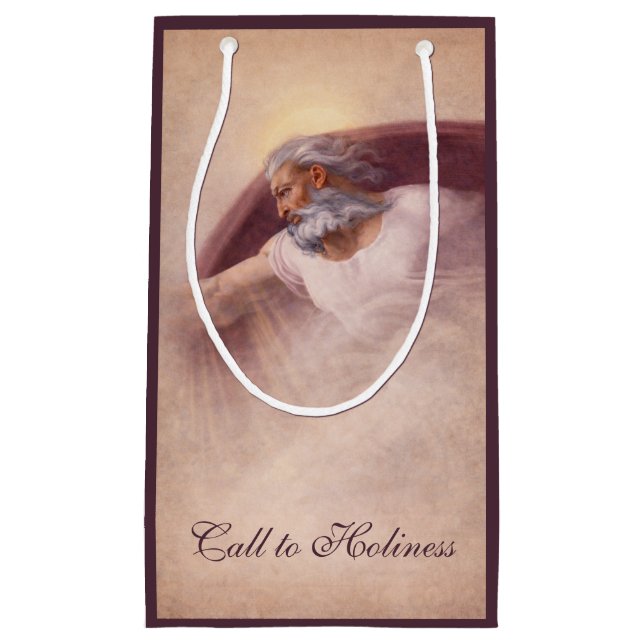 God the Father Divine Blessing Small Gift Bag (Front)